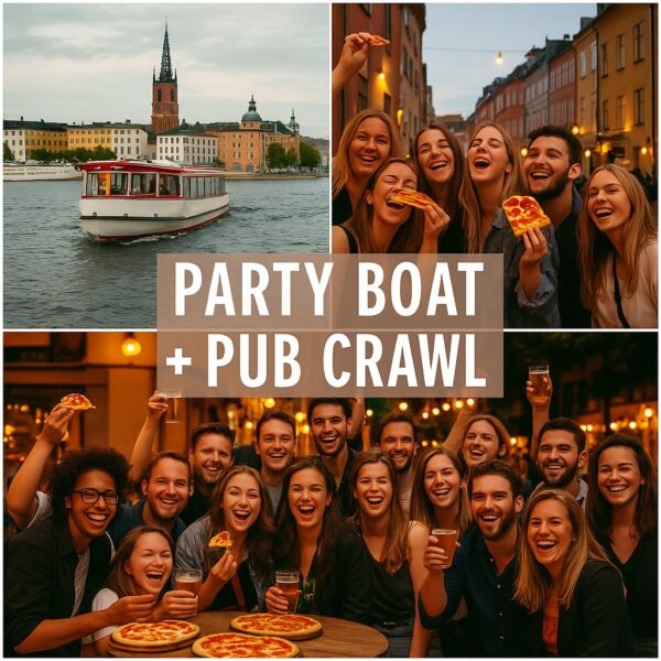 Stockholm - Combined Party Cruise + Pub Crawl